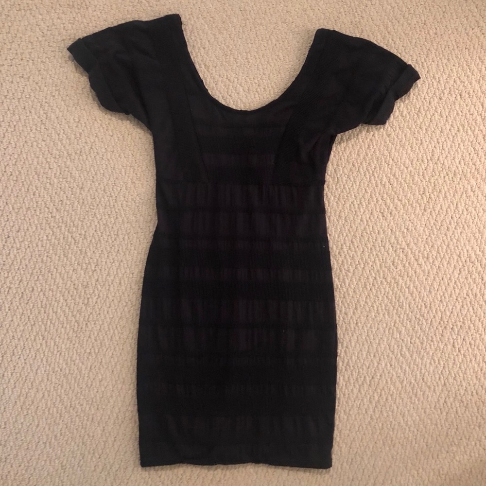 Free People black bodycon dress